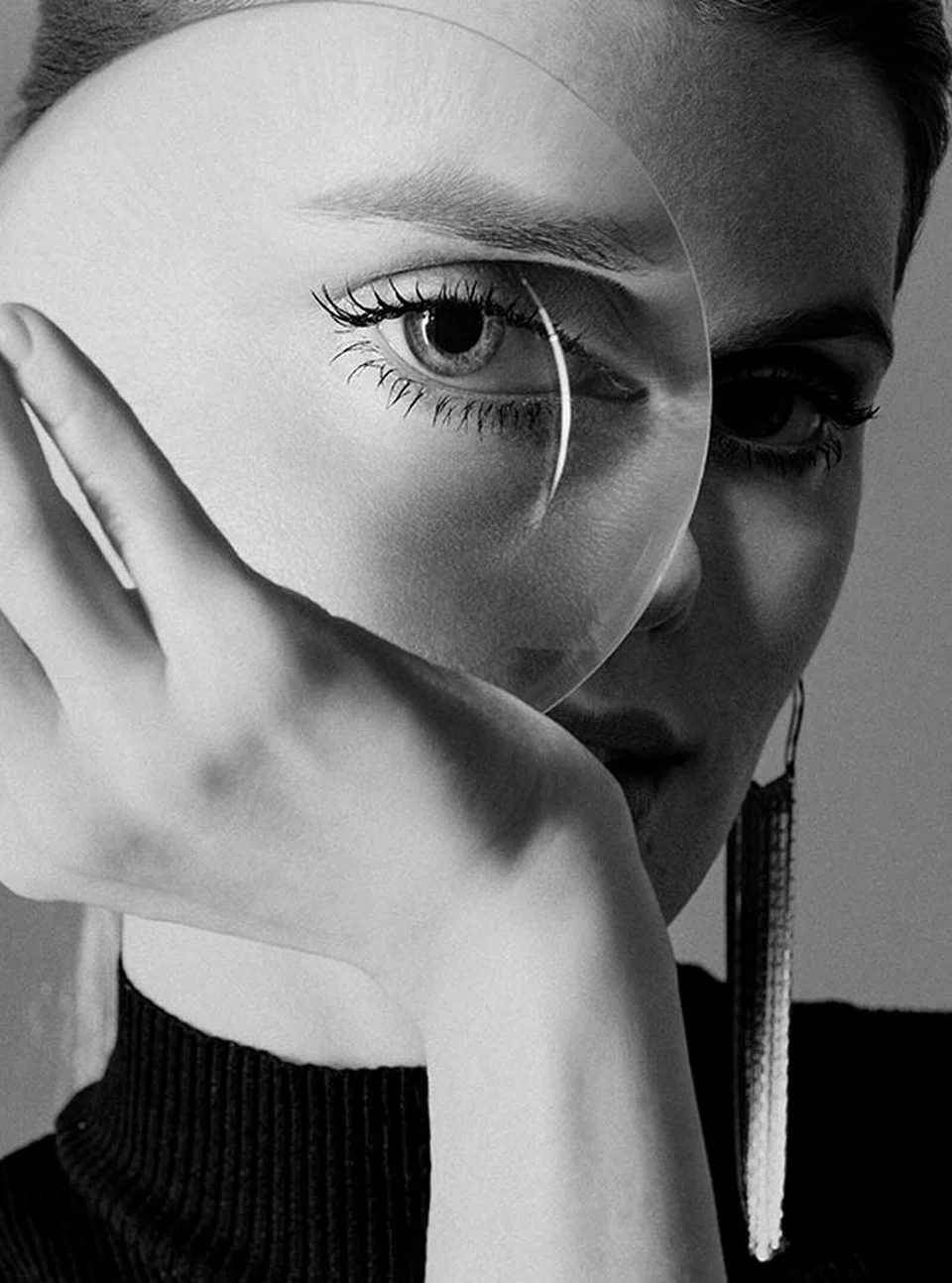 best volumising mascara model visual