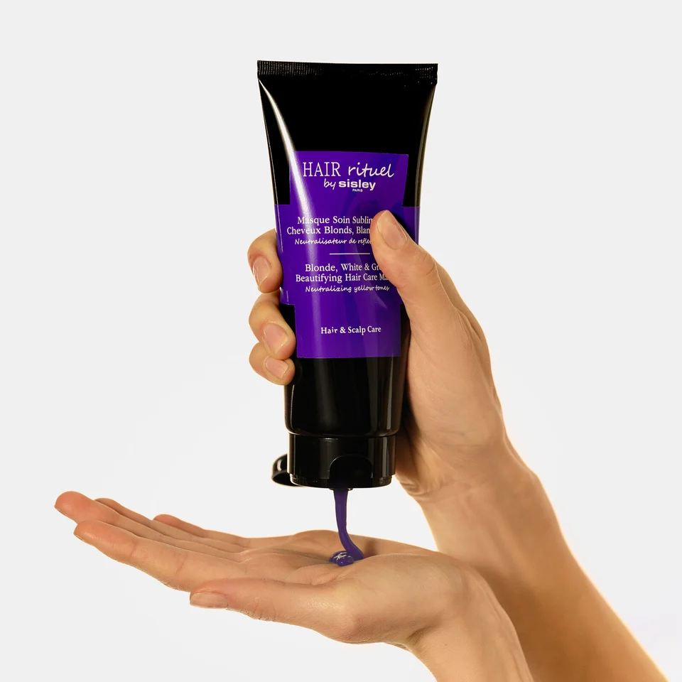Beautifying Hair Care Mask for Blonde, White & Grey Hair