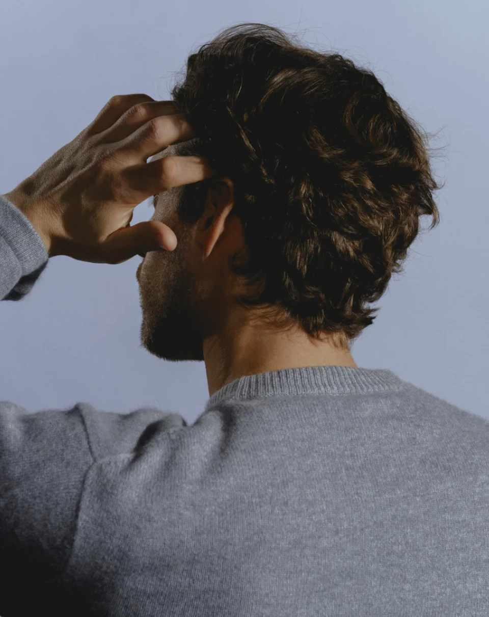 Haar Rituel männliches Haarmodell