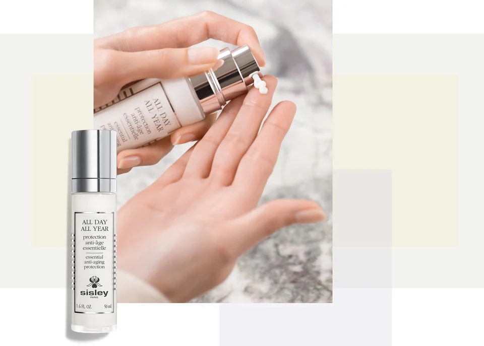 Sisley creams leave skin protected, supple and glowing.