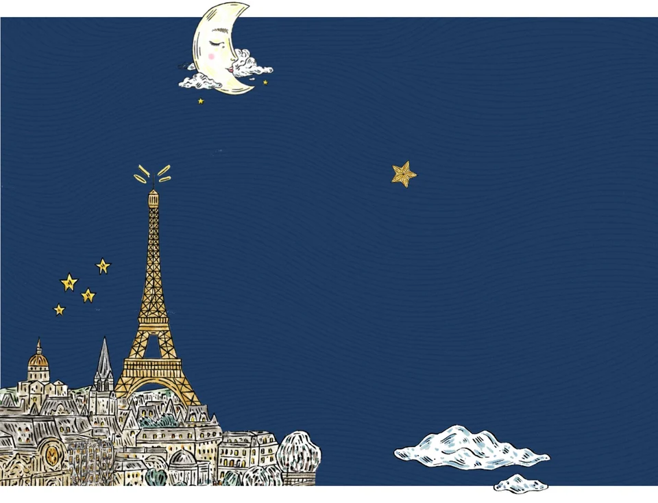 Paris illustration by Fee Greening 
