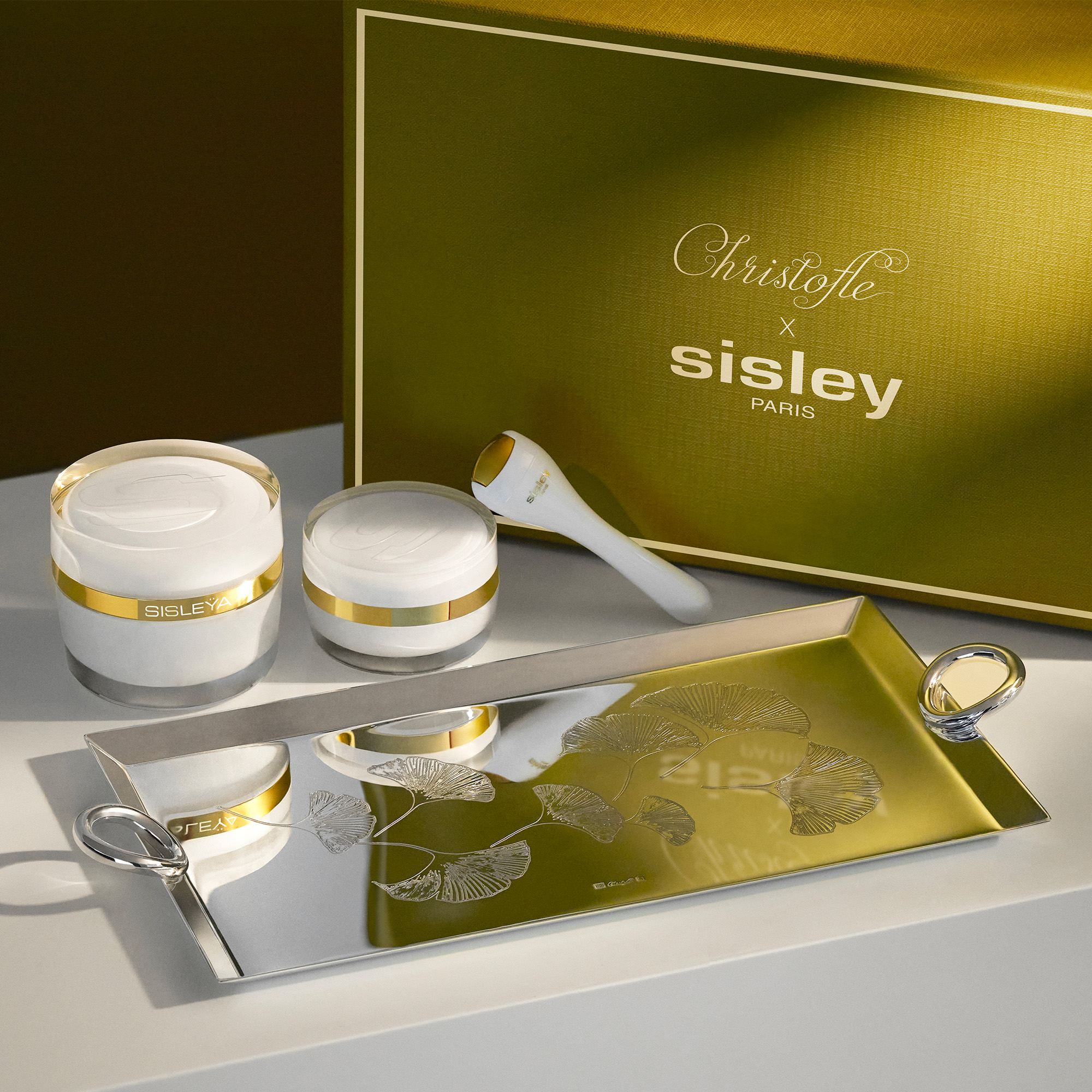 Christofle Tray x Sisley