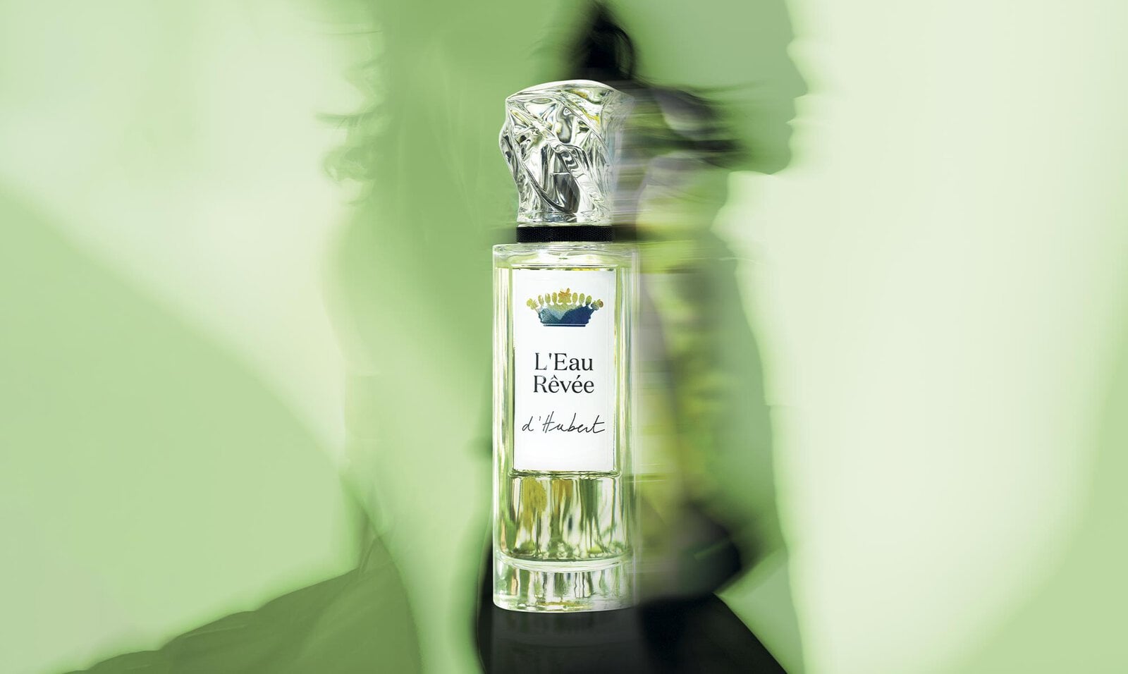 Bottle of Sisley L'Eau d'Hubert unisex eau de parfum.
