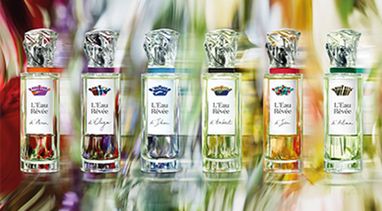 Les Eaux Rëvées, the eau de toilette collection 