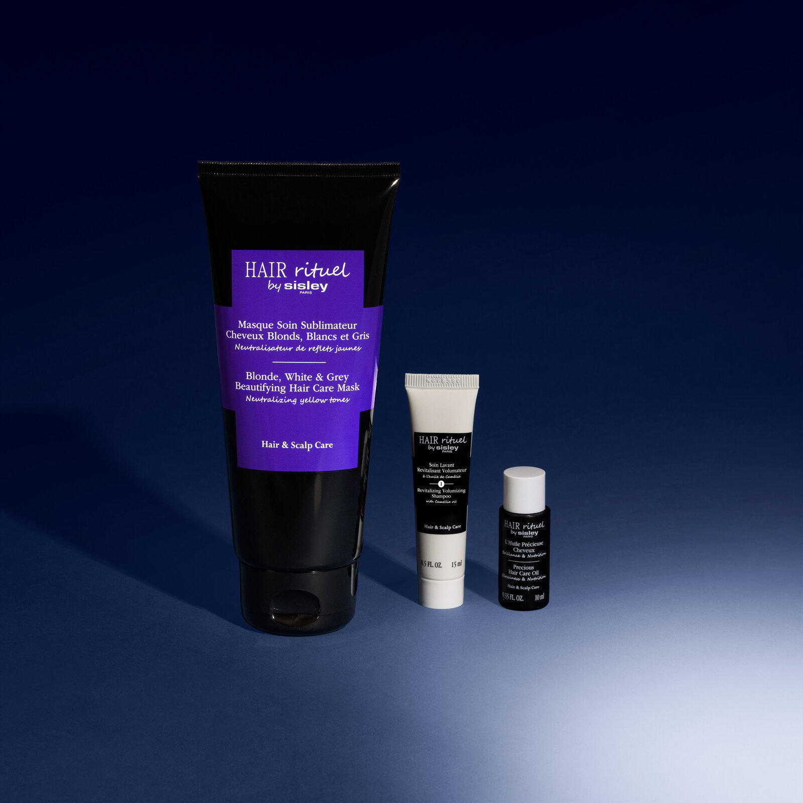 Blonde, White & Gray Hair Mask Ritual