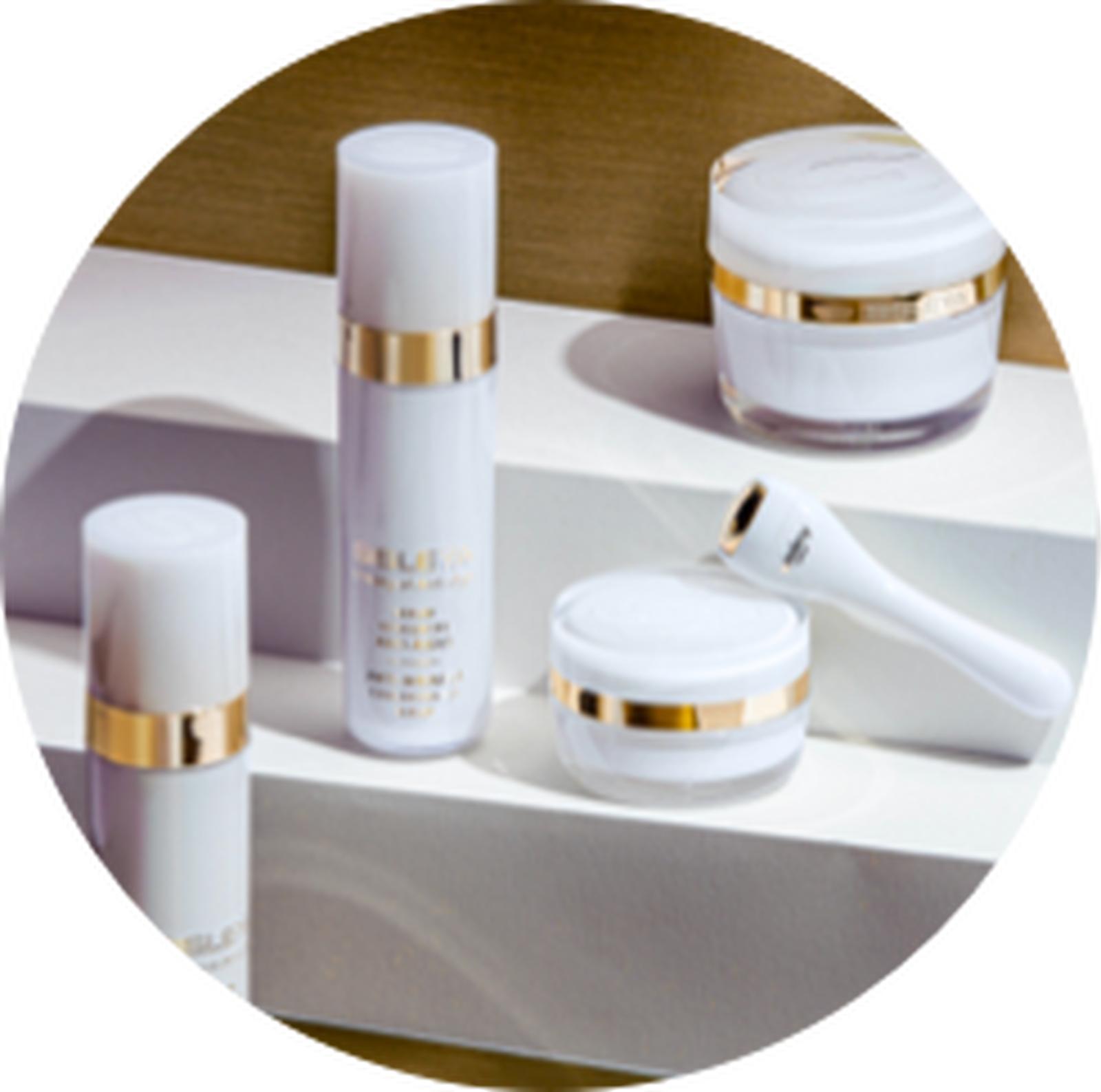 To target facial wrinkles, particularly around the eyes and lips, use facial anti-aging skincare products containing powerful ingredients.