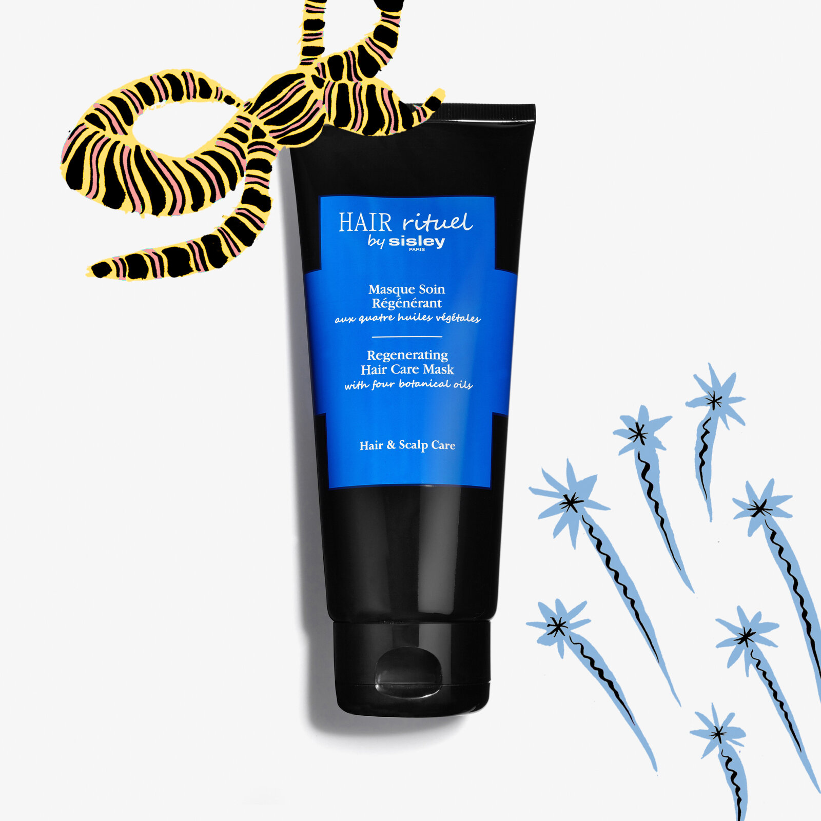 Regenerating Hair Care Mask with Four Botanical Oils 200ml